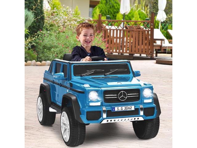 SlickBlue 12V Licensed Mercedes-Benz Kids Ride On Car