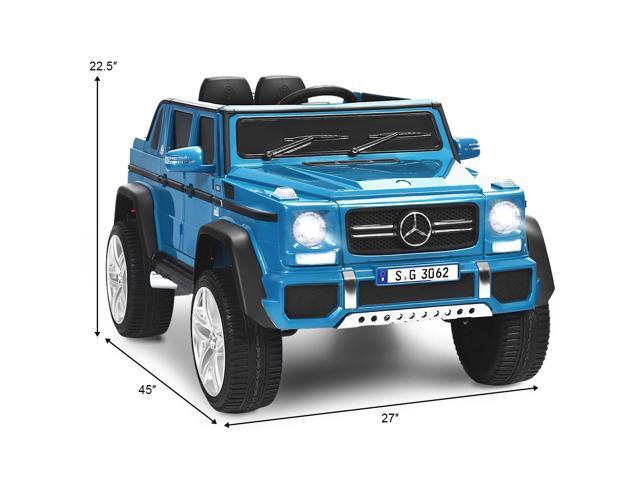 SlickBlue 12V Licensed Mercedes-Benz Kids Ride On Car