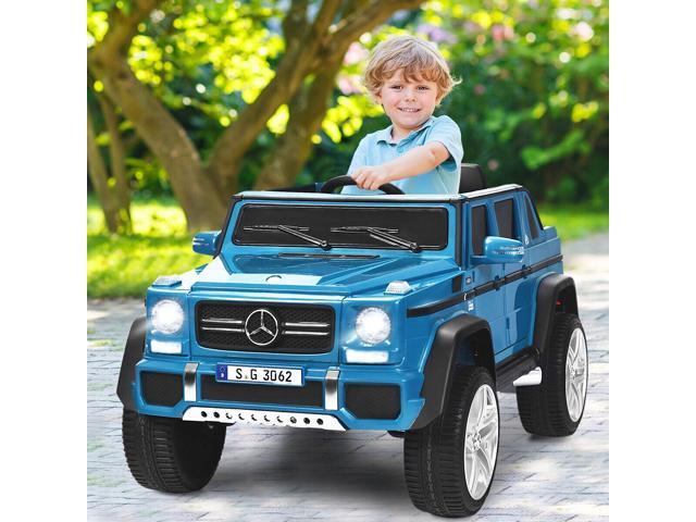 SlickBlue 12V Licensed Mercedes-Benz Kids Ride On Car