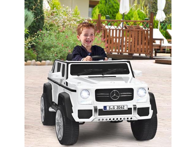 SlickBlue 12V Licensed Mercedes-Benz Kids Ride On Car