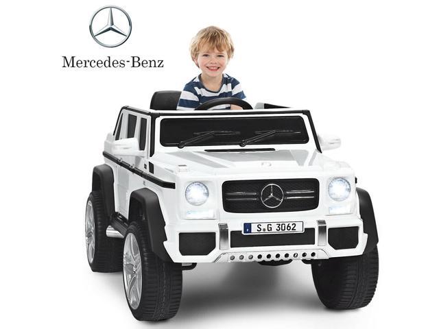 SlickBlue 12V Licensed Mercedes-Benz Kids Ride On Car