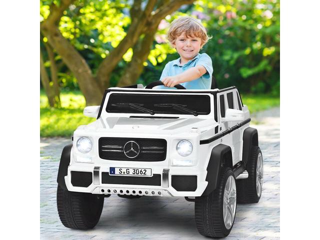 SlickBlue 12V Licensed Mercedes-Benz Kids Ride On Car