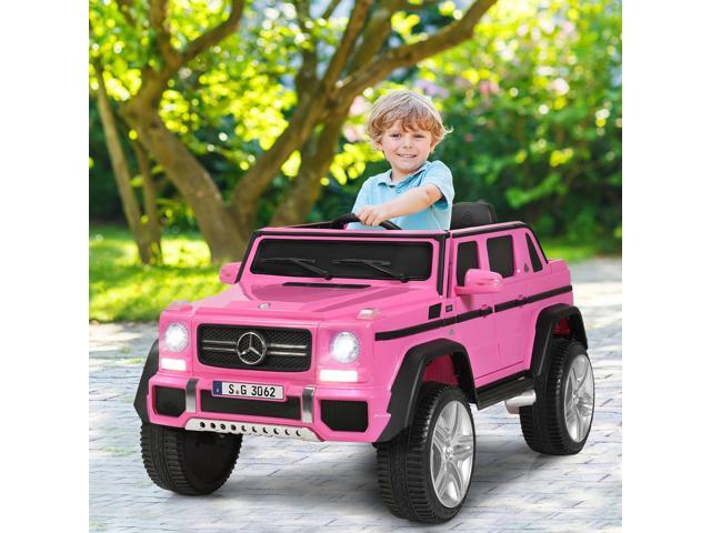 SlickBlue 12V Licensed Mercedes-Benz Kids Ride On Car