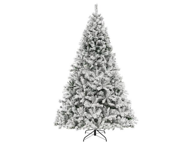 SlickBlue Pre-Shaped Artificial Xmas Tree with Quick 3-Minute Assembly