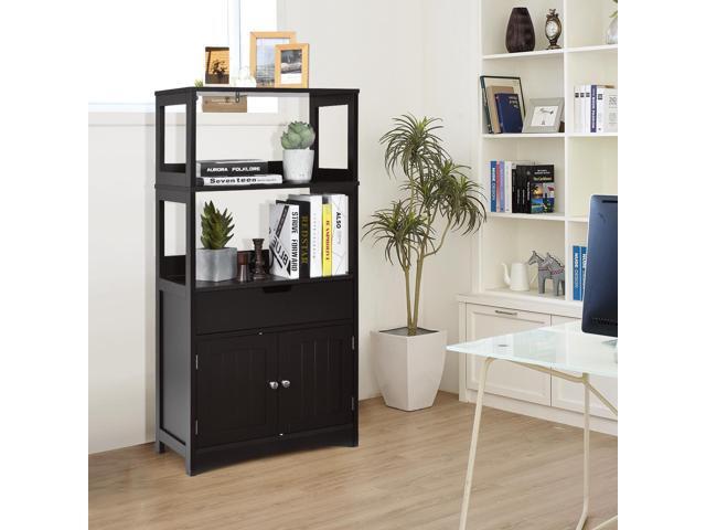 SlickBlue Bathroom Storage Cabinet with Drawer and Shelf Floor Cabinet