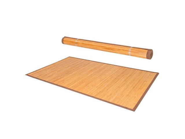 SlickBlue 5' x 8' Bamboo Area Rug Floor Carpet