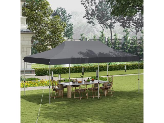 SlickBlue 10 x 20 FT Pop-up Canopy Tent with Carrying Bag
