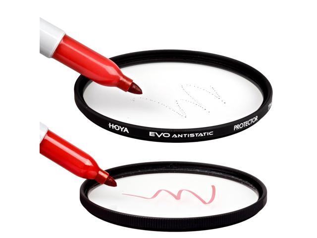 Hoya EVO ANTISTATIC 55mm Clear Protector Filter - 18-layer (SHMC) Multi-Coating