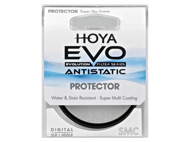 Hoya EVO ANTISTATIC 55mm Clear Protector Filter - 18-layer (SHMC) Multi-Coating