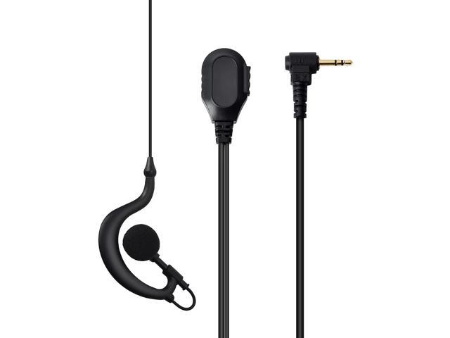UAYESOK 1 pin G Shape Two Way Radio Earpiece for Motorola Talkabout Walkie Talkie T200 T200TP T260 T402 T460 T465 T600 T800 T6500 MC220R MR350R...