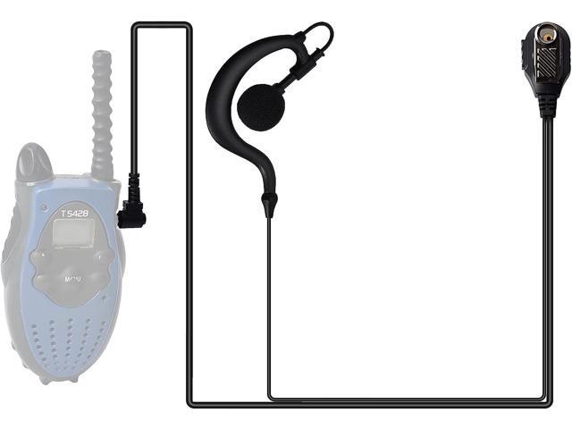 UAYESOK 1 pin G Shape Two Way Radio Earpiece for Motorola Talkabout Walkie Talkie T200 T200TP T260 T402 T460 T465 T600 T800 T6500 MC220R MR350R...