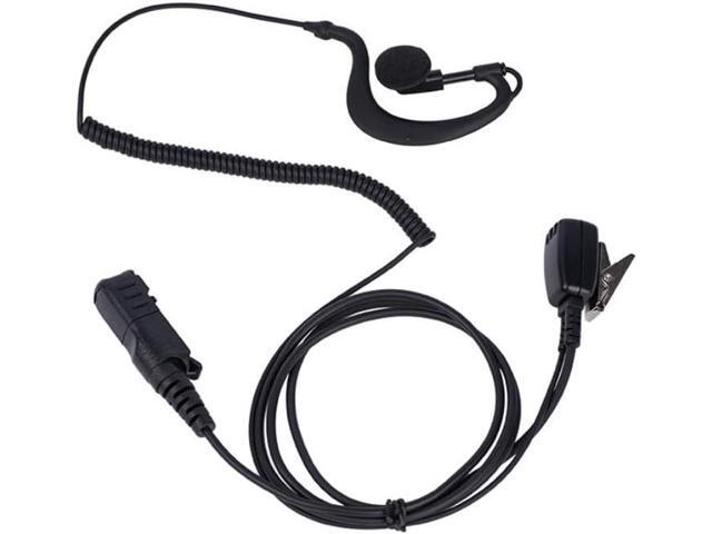 Klykon Xpr 3500e Earpiece for Motorola,G Shape Earpiece Headset Mic PTT for Motorola XPR3500 XPR3000 XPR3300 XPR3300e XPR3500e Mototrbo Walkie...