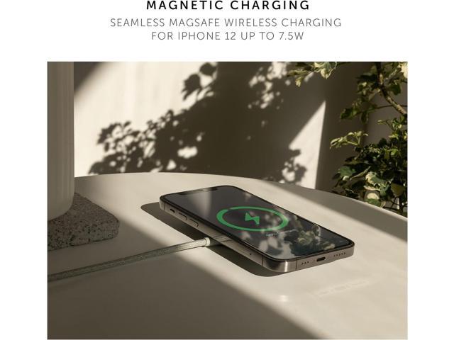 Native Union Snap Magnetic Wireless Charger MagSafe Charging for iPhone 15, 15 Plus, 15 Pro, 15 Pro Max Built-in 10ft / 3m USB-C Cable 15W...