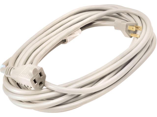 Southwire Outdoor Extension Cord - Light Duty Landscape & Patio Power Cable for Outdoor Use - Weather Resistant Vinyl Jacket - Neutral White Finish...