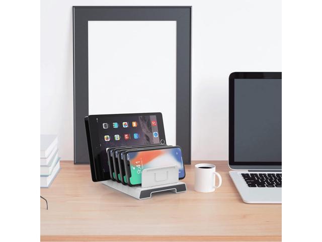 Unitek Adjustable Universal Multi Device Organizer Dock Stand Holder Compatible for iPhone, iPad, Kindle, Fire Tablet, Samsung Galaxy, Google...