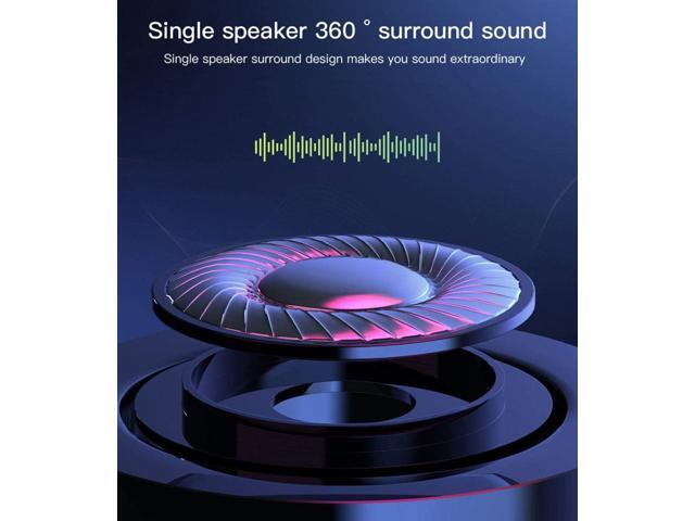Mini Portable Speakers, 3W 36mm Microphone Speaker Line-in Speaker with 3.5mm Aux Audio Jack and Plug in Clear Bass Micro for Smart Phone, pad,...