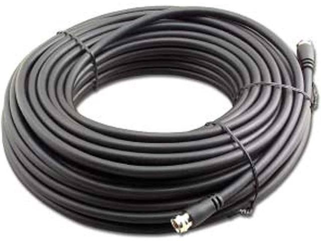 100' FT RG-6 COAXIAL Cable Wire with Connector Satellite - HD TV Antenna - Rogers, Bell, Shaw, Telus
