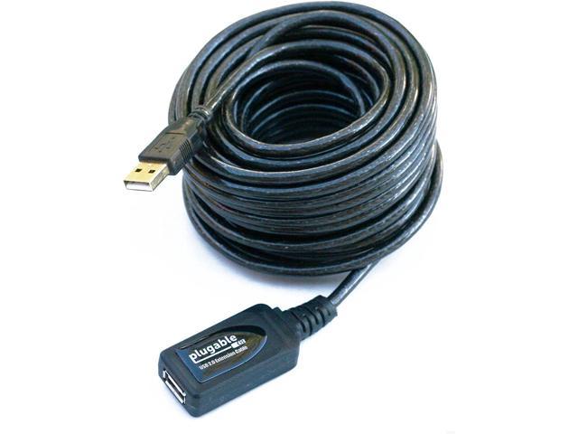 P 10 Meter (32 Foot) USB 2.0 Active Extension Cable Type A Male to A Female