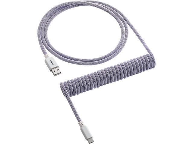 C Classic Coiled Keyboard Cable (Rum Raisin, USB A to USB Type C, 150cm)