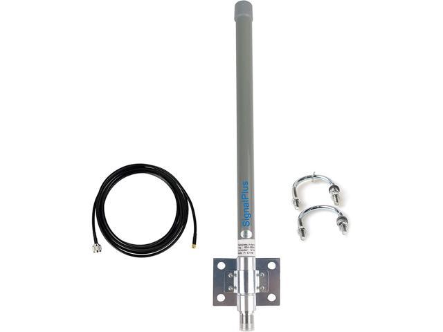 S Lora Antenna 915mhz 5.8dBi Outdoor Omni Helium Bobcat Miner Antenna 915MHz 824MHz-960MHz GSM Marine Antenna 15.7inch+3Meters RG58 Cable-for Boat.