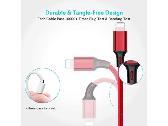 Multi Charging Cable, 4ft 2Pack Multi Phone Charger Cable Braided Universal 3 in 1 Charging Cord Extra Long Multiple USB Cable with USB C, Micro...