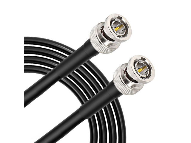 XRDS -RF SDI Cables 75FT, HD-SDI Cable 75 Ohm BNC Male to BNC Male Video Coaxial Cable for Video Surveillance Camera CCTV System