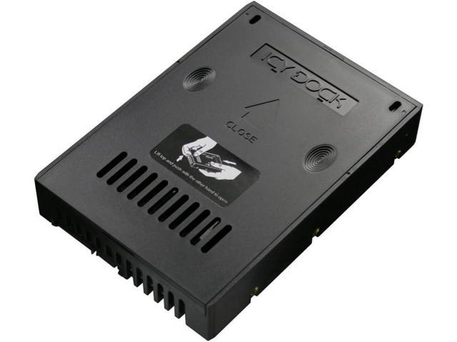 ICY DOCK 2.5 inch to 3.5 inch SATA HDD & SSD Mounting Kit for Internal 3.5' Drive Bay with Removable Cover EZConvert Lite MB882SP-1S-2B