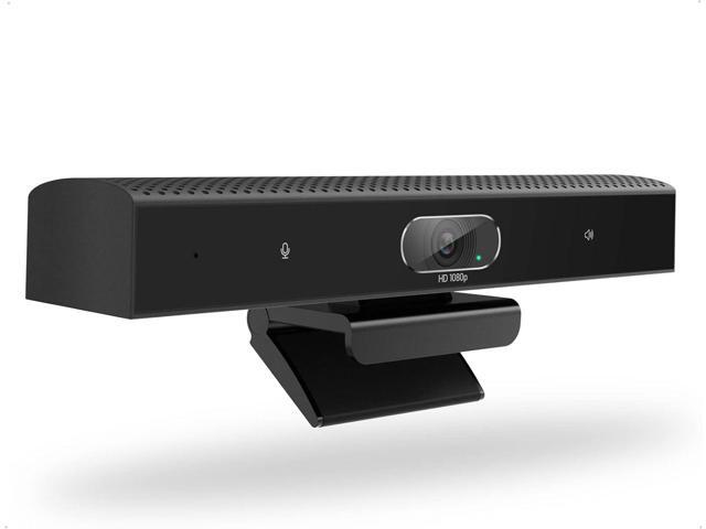 Conference Room Camera, 3-in-1, 1080p Full HD Webcam with Microphone and Speaker, USB Plug and Play, Wide Angle Video Conference Camera for.