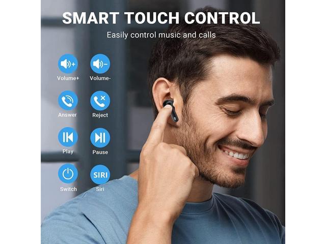 Wireless Earbuds,Bluetooth Ear Buds Bluetooth 5.3 Headphones 40H Playtime in-Ear Earbud Stereo Sound Deep Bass IPX7 Waterproof Earphones...