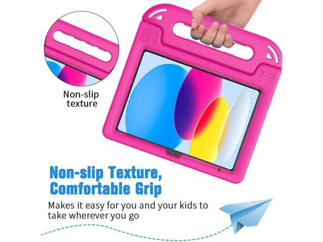 BMOUO Kids Case for iPad A16 11th Generation 11' 2025/iPad10th Generation 10.9 Inch 2022 - with Screen Protector, Shockproof Covertible Handle...