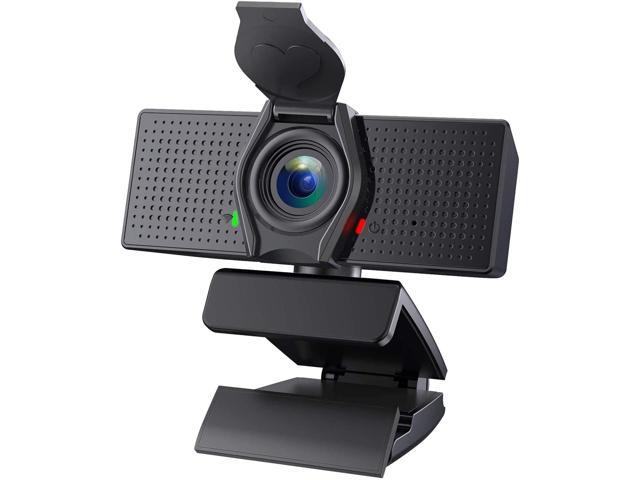 HD Webcam 1080P with Microphone, PC Laptop Desktop USB Webcams, Pro Streaming Computer Camera for Video Calling, Recording, Conferencing, Gaming.