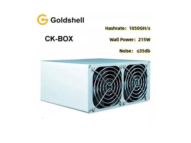 Goldshell CKB Mining Machine CK-BOX 1050GH/S(without psu) 215W Low noise Small & simple Home Mining