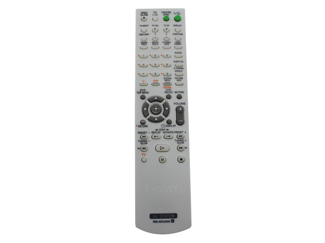 RM-ADU005 remoto para Sony DVD sistema de cine en casa DAV-DZ231 HCD-DZ231 DAV-HDZ235 DAV-DZ30 HCD-HDX265 HCD-HDX465 DAV-HDX466
