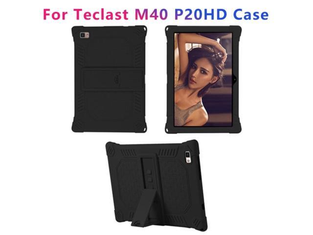 for Teclast M40 Case P20HD Case 10.1 Inch Tablet Protection Silicone Case Adjustable Tablet Stand with Capacitive Pen