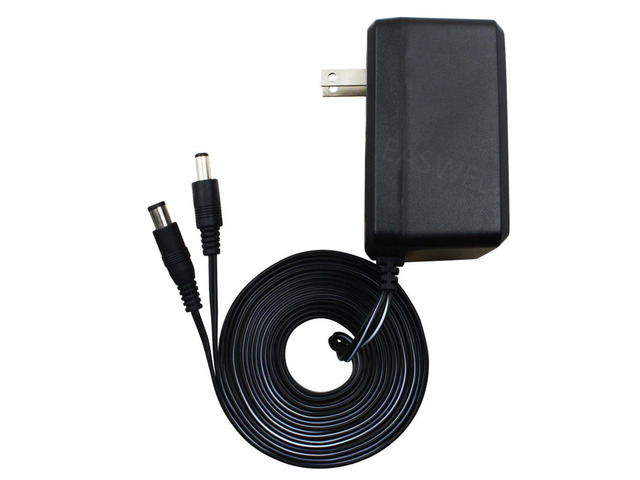 Adaptador de fuente de alimentación CA para Nintendo NES, SNES, Sega Genesis1, cable de alimentación 3 en 1