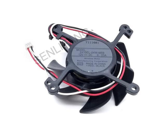 de 6cm 6025 12V 0.23A 2410EL-04W-B59 2410EL-04W-M59 H328E proyector ventilador de refrigeraciÃ³n
