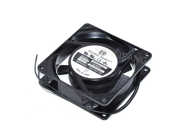 Ventilador de refrigeración cuadrado de dos cables, PM9225HA1B-7 100-125V ~ 5060Hz, 0.32A