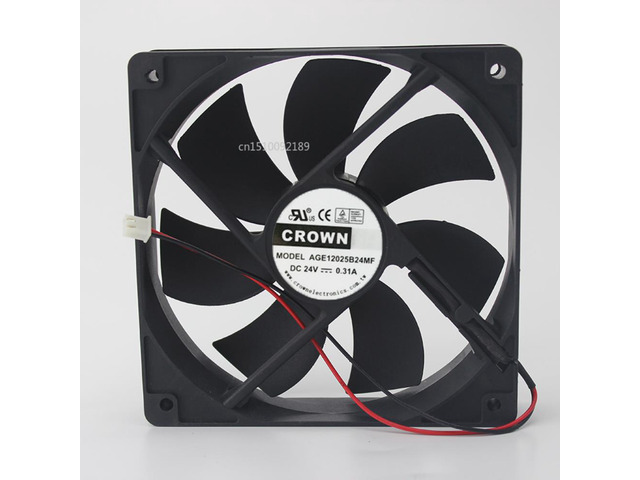 12025 AGE12025B24MF DC24V 0.31A ordenador industrial inversor fan envÃ­o gratis