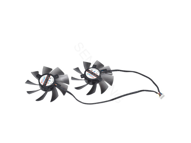 Ventilador de refrigeración para ASUS GTX, sin escobillas, FDC10U12S9-C, DC 12V, 0,45a