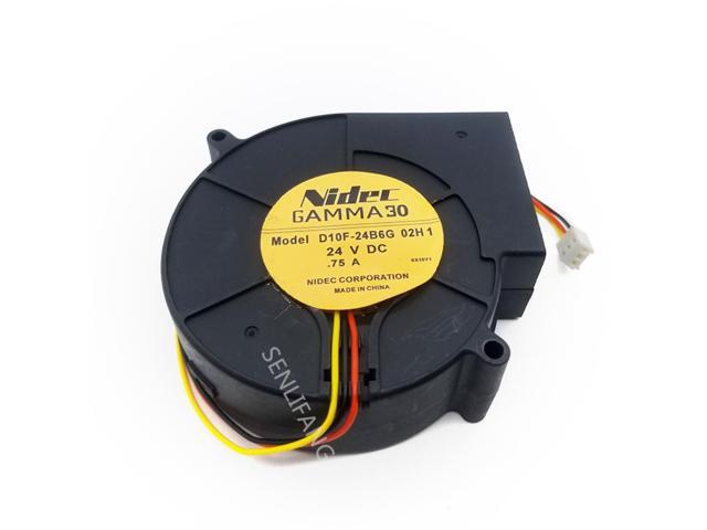 Ventilador de proyector CC, 24V, 0,75 a, 97x97x33mm, 3 cables, genuino, nuevo para servidor D10F-24B6G 02H1
