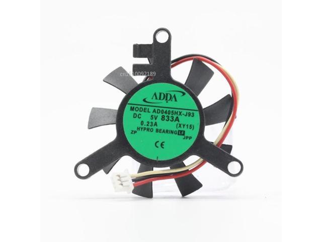 Ventilador de refrigeraciÃ³n para portÃ¡til ADDA AD0405HX-J93, 5V, 0.23A, 3 cables