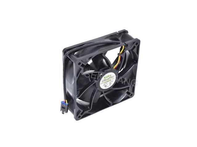Ventilador enfriador de servidor de 3 cables, bien probado, V12E24BGB5-52 24V DC 1.40A 120x120x38mm