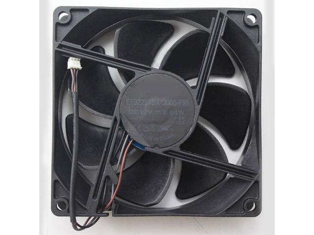 Cooling Fan EF92251BX-Q000-F99 for SUNON 92*92*25mm 12V 2.04W 3pin Projector Cooler