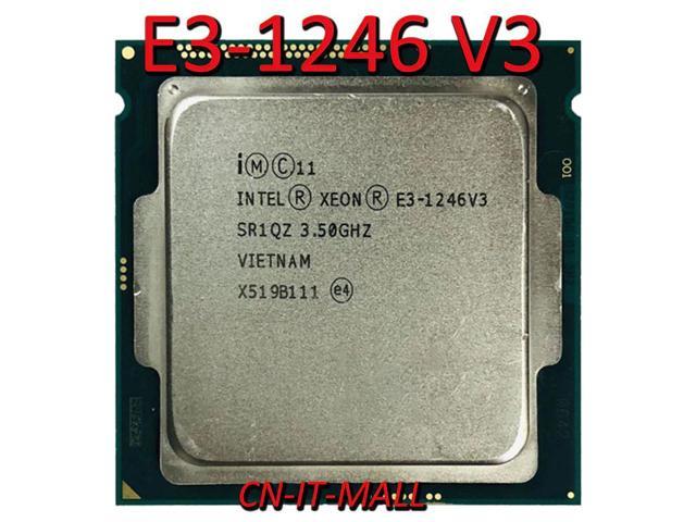 Intel Xeon E3-1246 V3 E3-1246V3 CPU 3.5GHz 8M 4 Core 8 Threads LGA1150 Processor