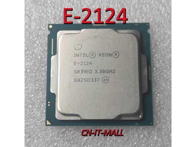Xeon E-2124 E 2124 CPU 3.3GHz 8MB 4 Core 4 Threads LGA1151 Processor