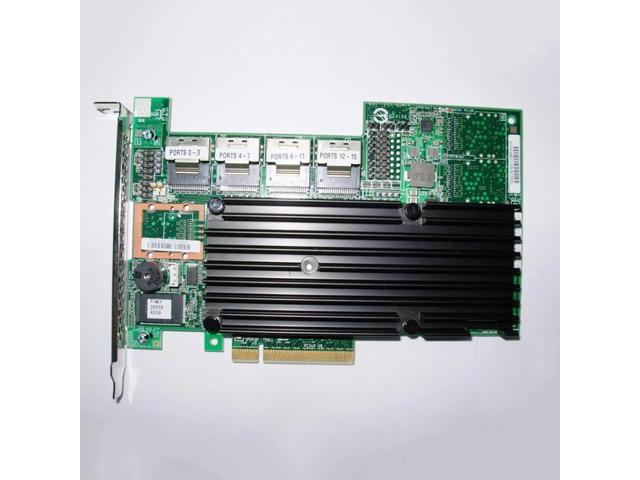 Pulled LSI MEGARAID SAS 9260-16I 16-Port (4X SFF-8087) 6GB/S SATA+SAS RAID Controller