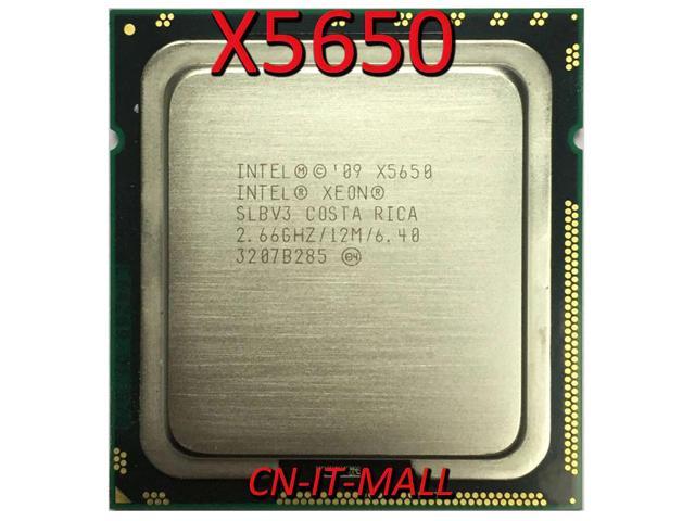 Intel Xeon X5650 CPU 2.66GHz 12M 6 Core 12 Threads LGA1366 Processor