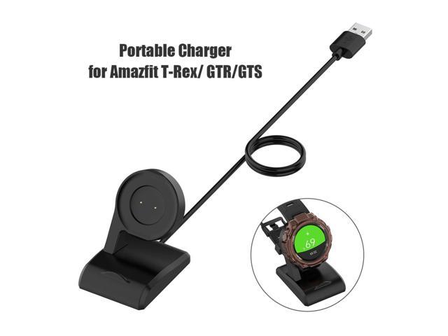 Cable de carga inalámbrico para Amazfit t-rex A1918 GTR, adaptador de carga USB, 42/47mm, GTS
