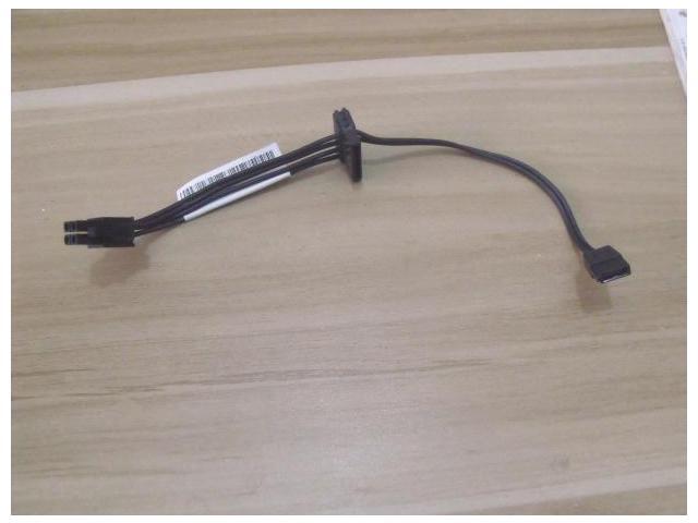 For Lenovo motherboard serial port 4P to SATA hard drive optical drive power cord 4-pin to 2 SATA optical drive interface