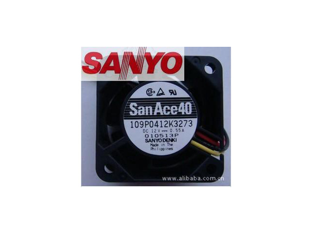 For Sanyo fan 109P0412K3273 4028 12V 40mm 4cm 40X40X28 mm